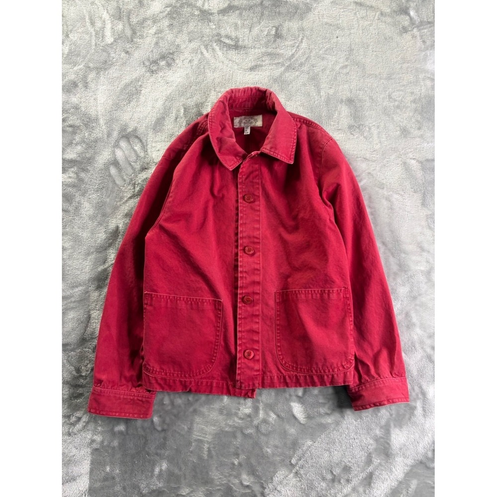 Armani Jeans Giorgio Milano Women's Jacket Size 4 Red Made in Italy